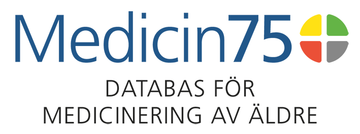 Medicin75. Databas för medicinering av äldre.