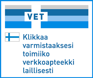 Laillinen apteekin verkkopalvelulogo (eläinlääkkeet)