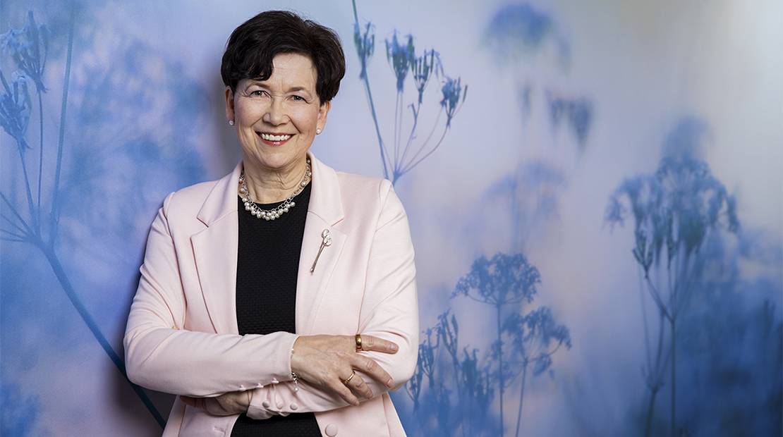 In the picture Director General of Fimea, Eija Pelkonen.